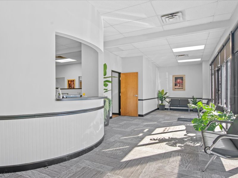 Indiana Emergency Dental interior completed by SCS Construction