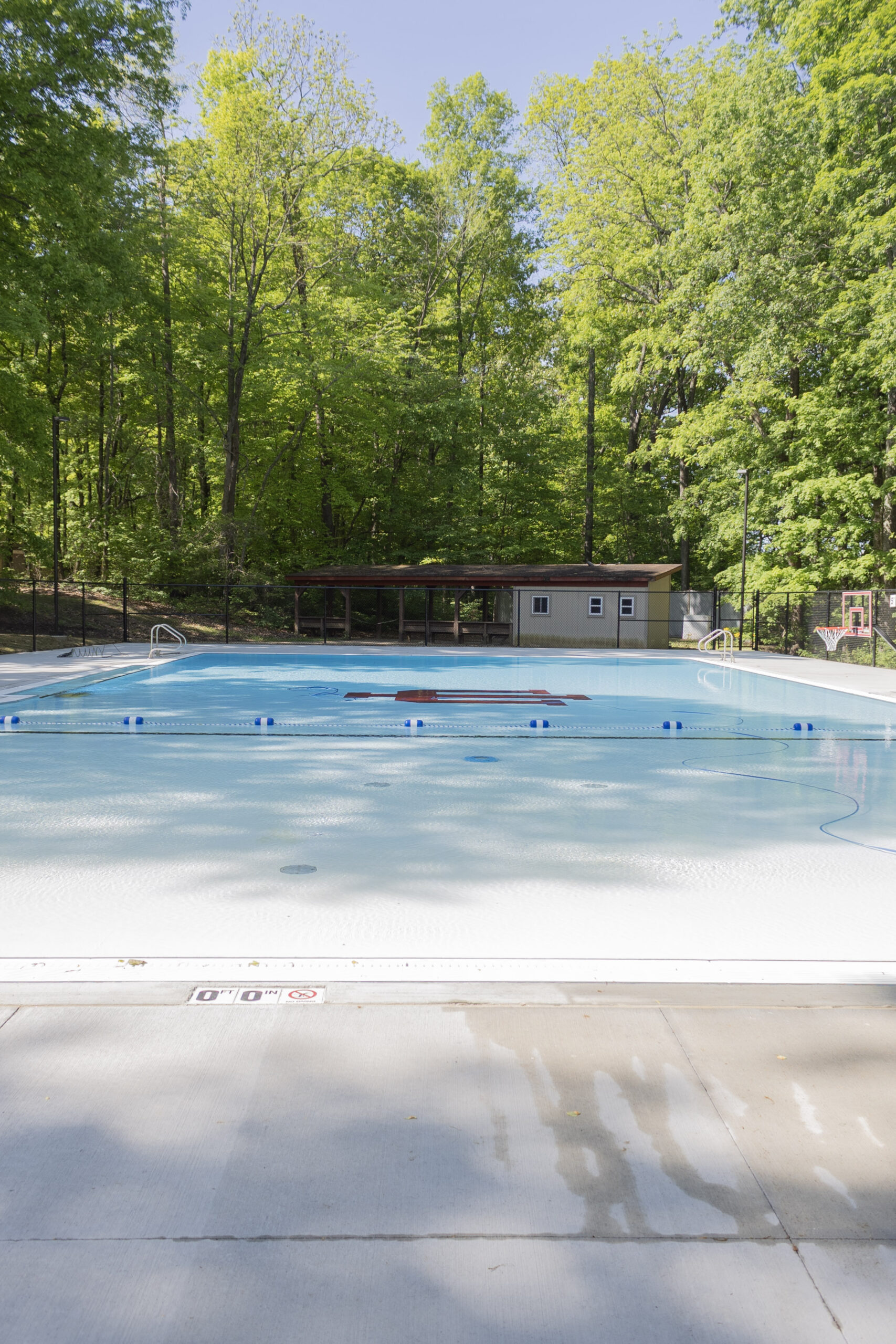 Bradford Woods swimming pool and recreation area