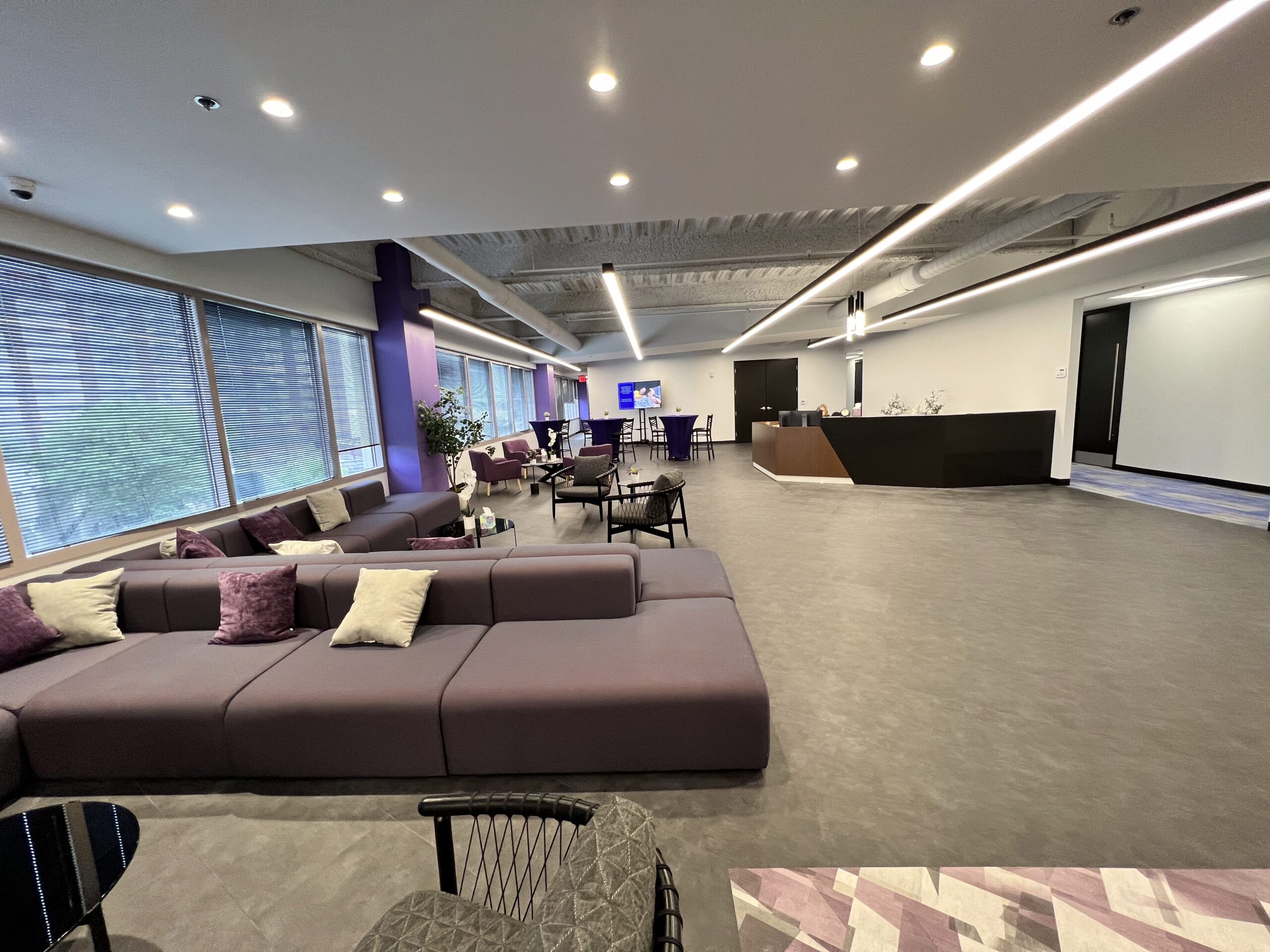 iA workplace interior at Keystone at the Crossing
